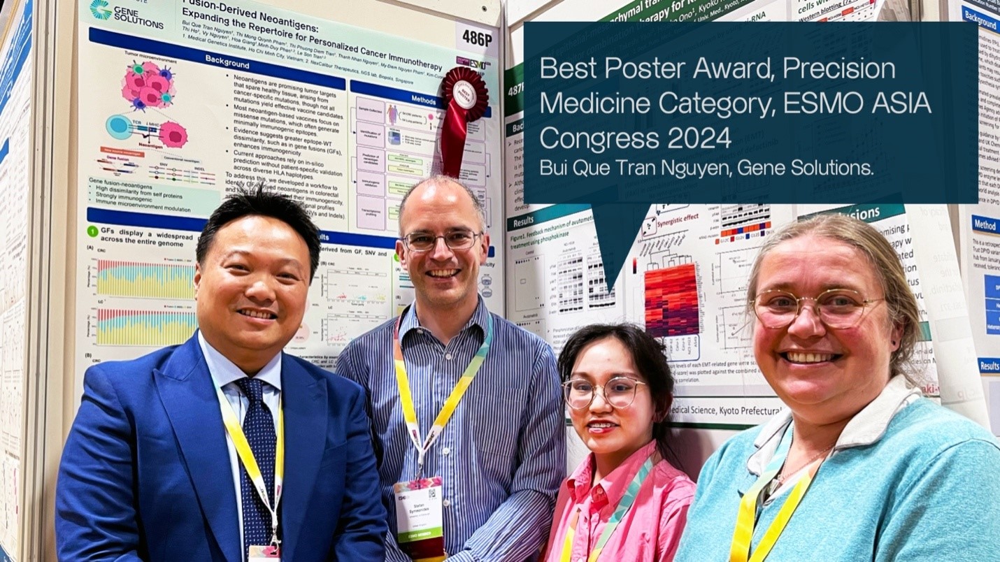Nguyen presented the abstract titled