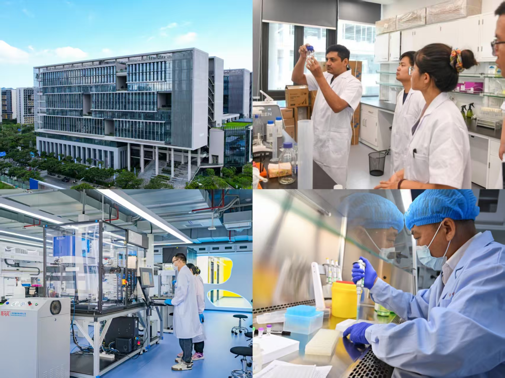 Talents from multiple countries are working in a laboratory in Yazhou Bay Science and Technology City in Sanya, China.