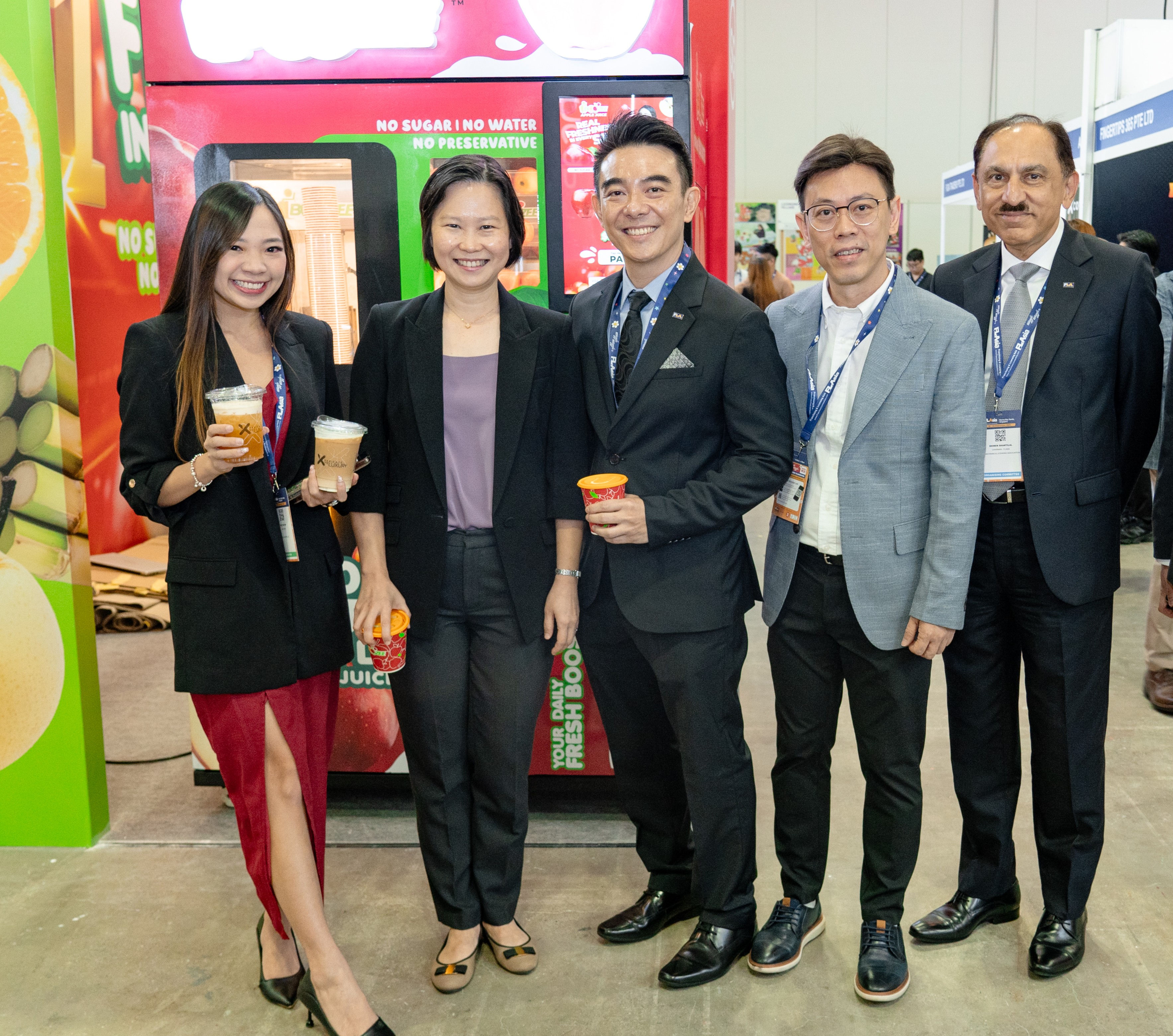 XCoffee proudly showcased its latest innovation alongside key industry leaders in Singapore.