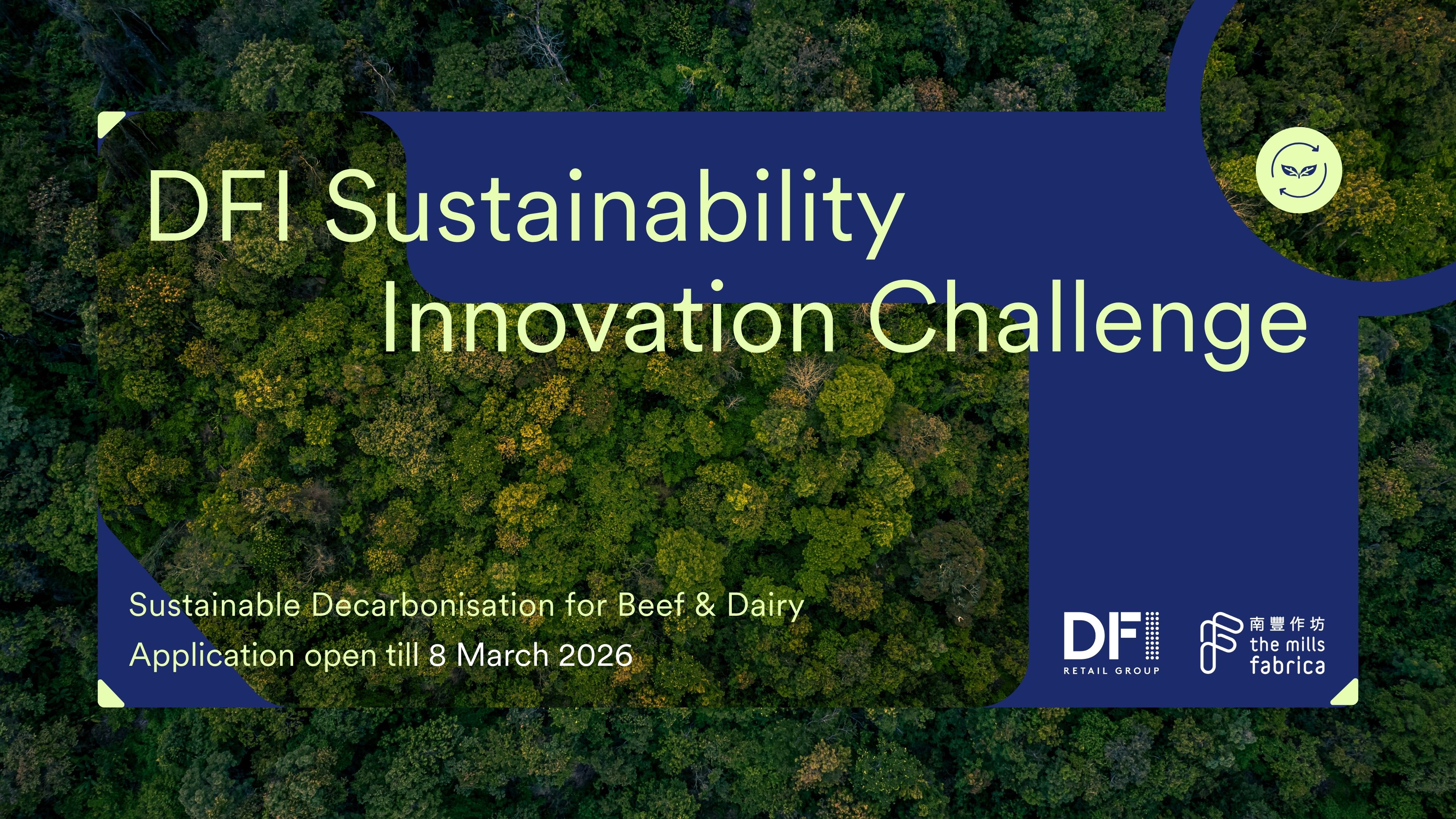DFI Retail Group and The Mills Fabrica today announced the launch of the DFI Sustainability Innovation Challenge, to drive Decarbonisation in Beef and Dairy