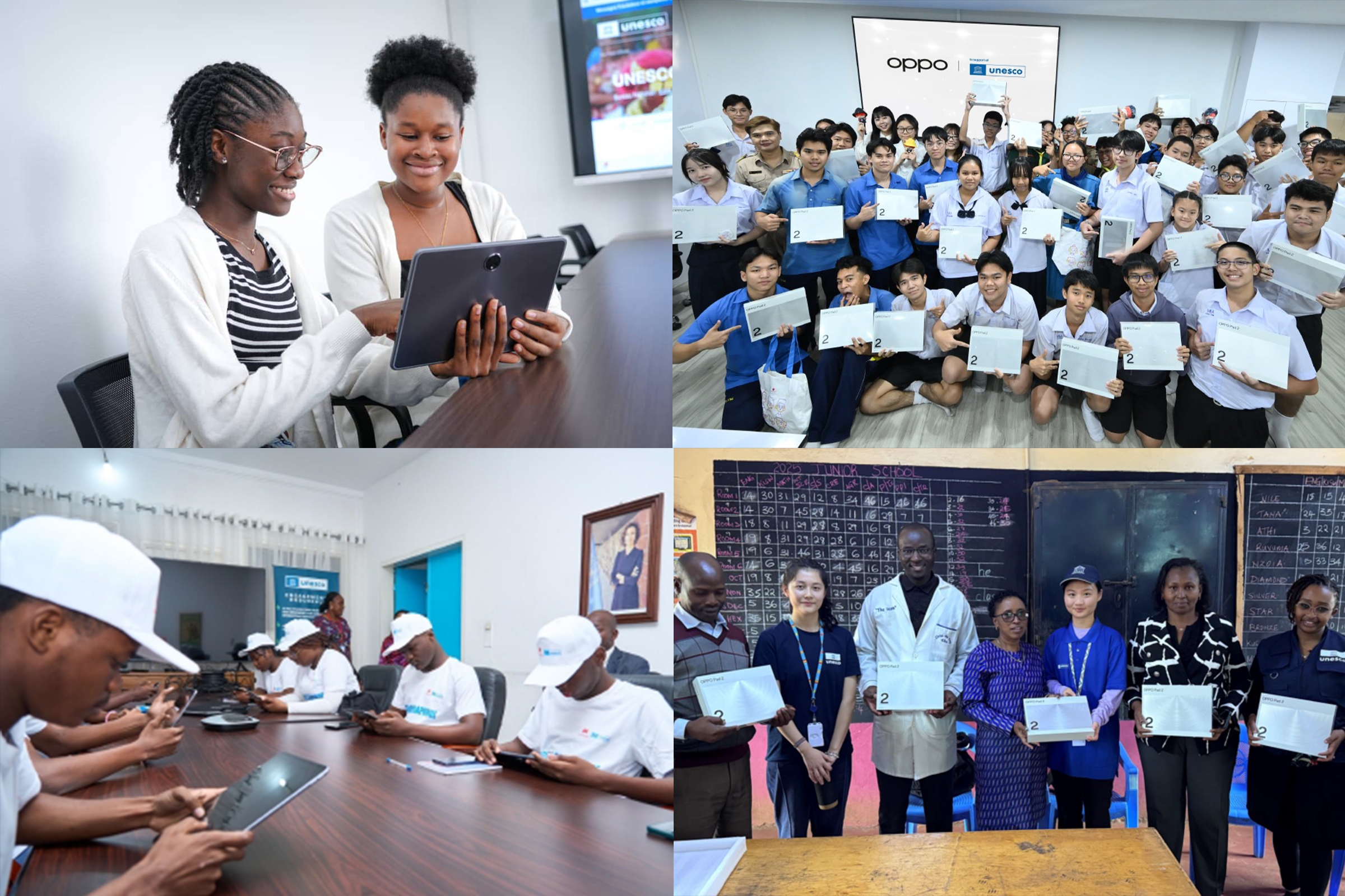 OPPO provides tablets for information technology education in pilot schools