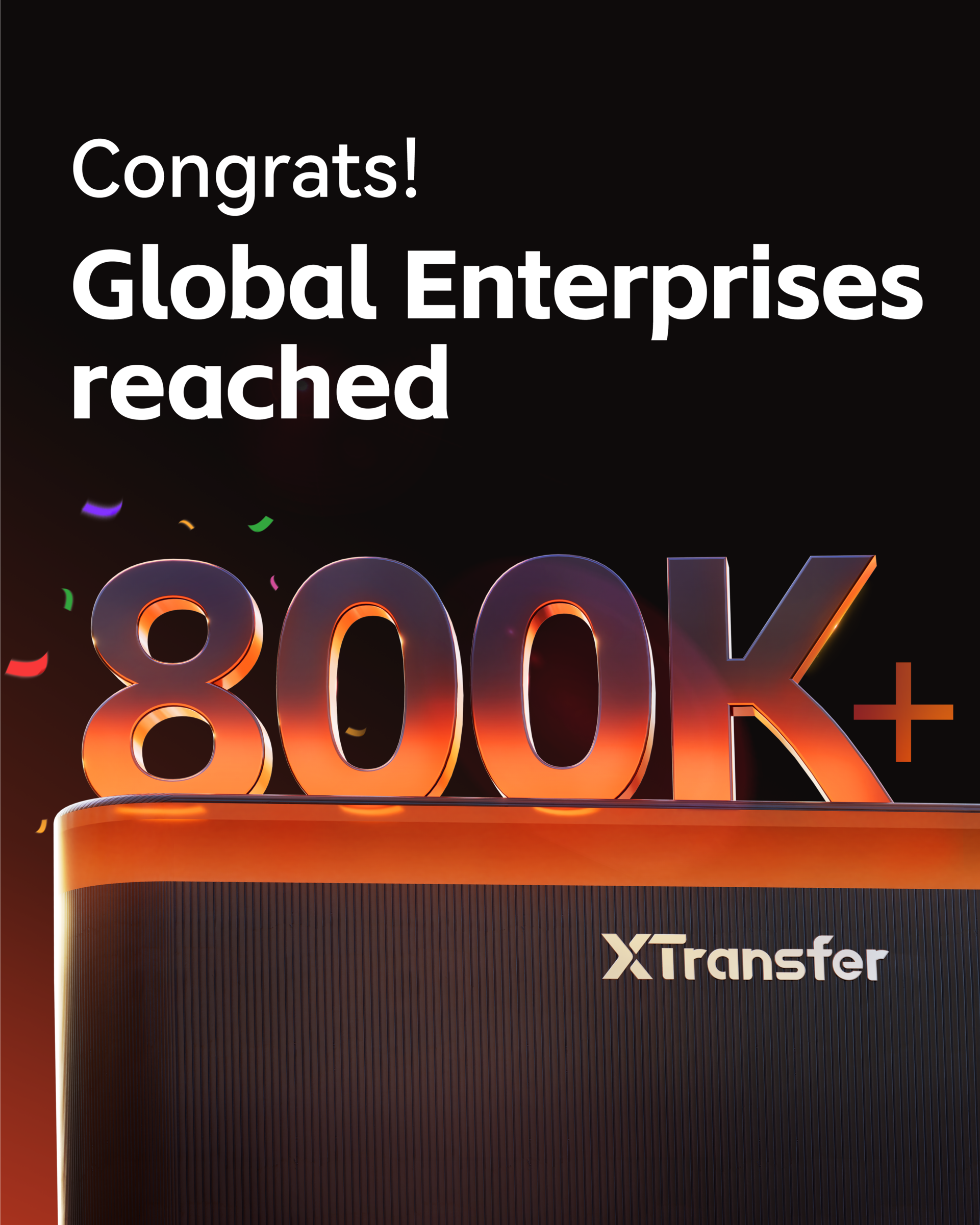XTransfer Hits 800,000+ Global Clients