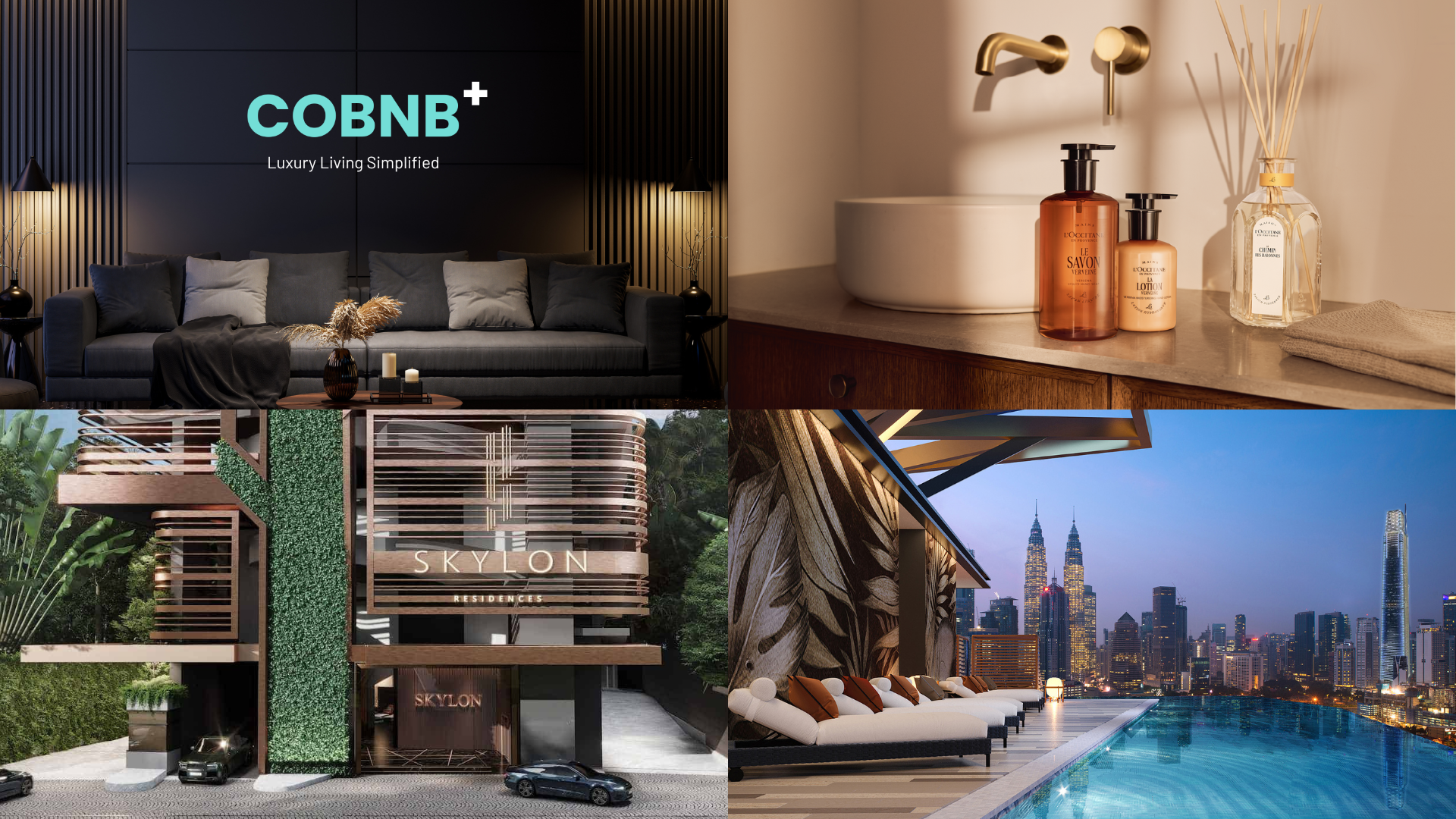 Image courtesy of COBNB+, L’Occitane en Provence and Skylon Residences