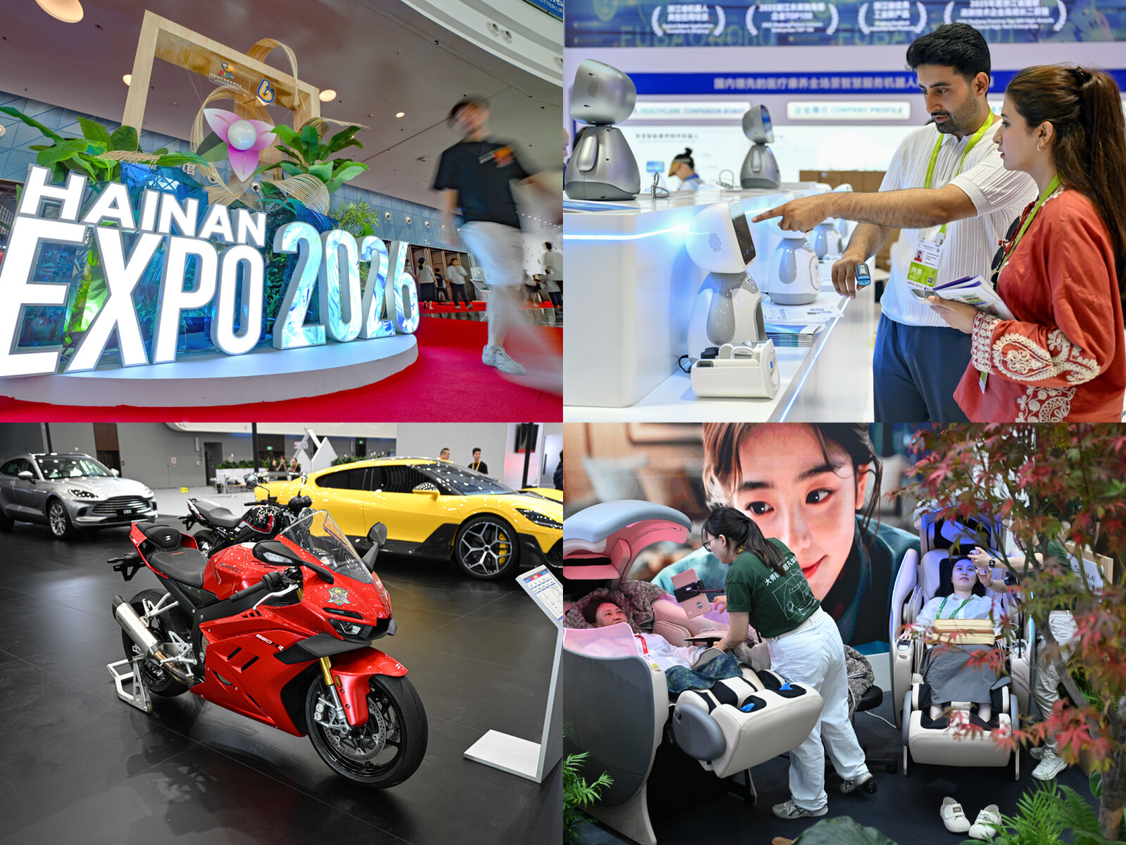 The sixth China International Consumer Products Expo (CICPE) in Haikou, south China